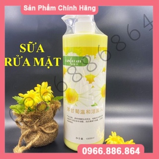 Sữa rửa mặt hoa cúc chai 1000ml dành cho spa và tmv