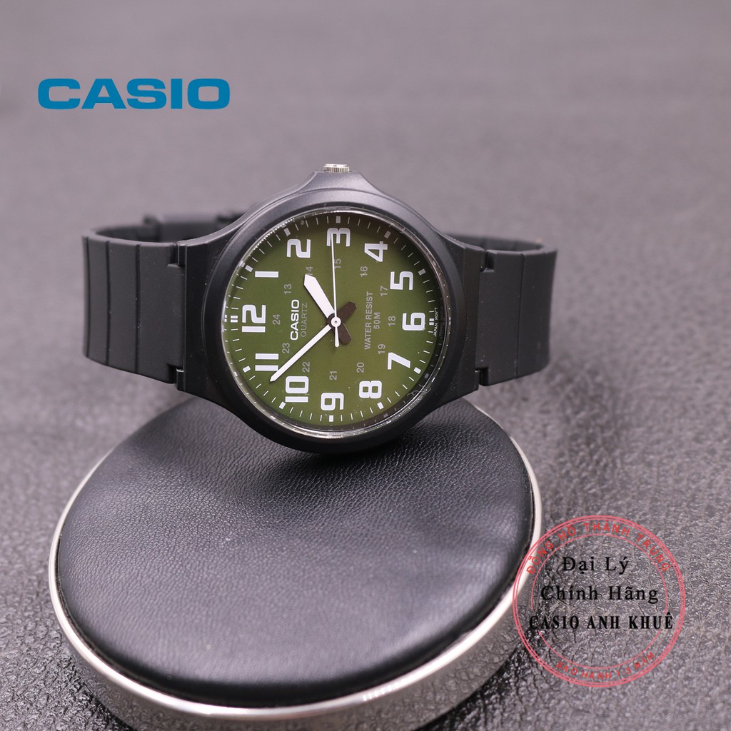 Đồng hồ Nam Casio MW-240-3BVDF dây nhựa