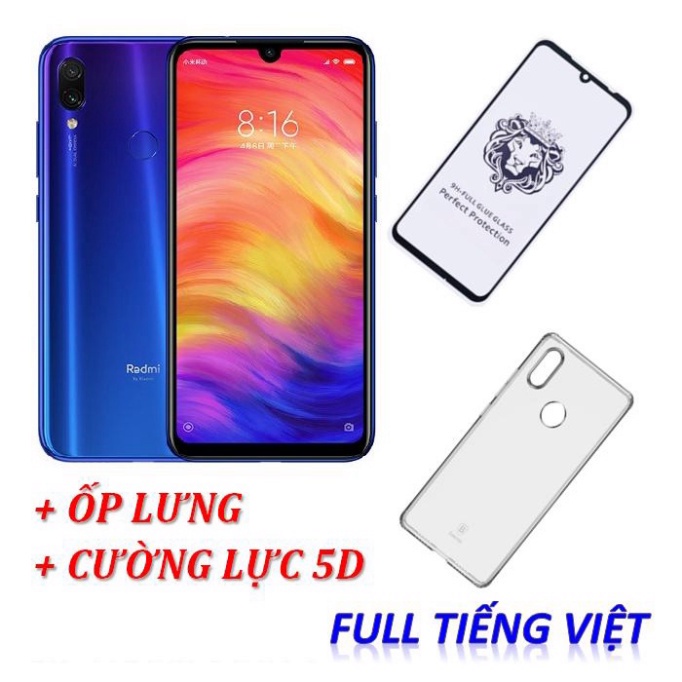 {Sập giá}Điện thoại Xiaomi Redmi Note 7 2sim bộ nhớ 64G ram 4G, Camera siêu nét MSP 021