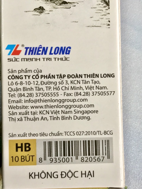 Bút chì gỗ HB GP-04 hàng công ty