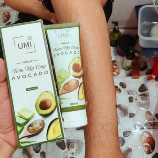 Kem triệt lông AVOCADO UMI 80ml