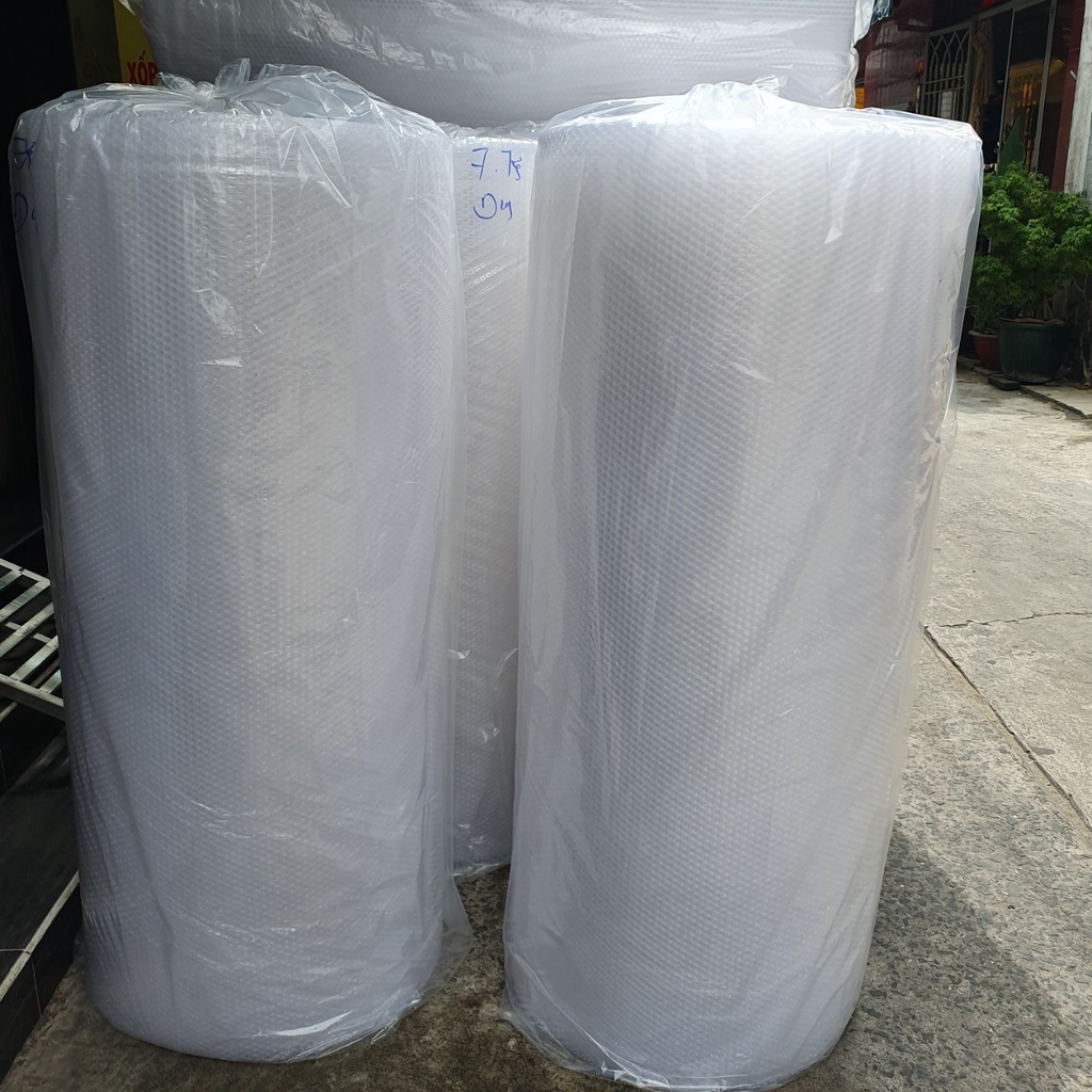 100m x 80cm cuộn xốp hơi ,bong bóng khí gói hàng khổ 80cm