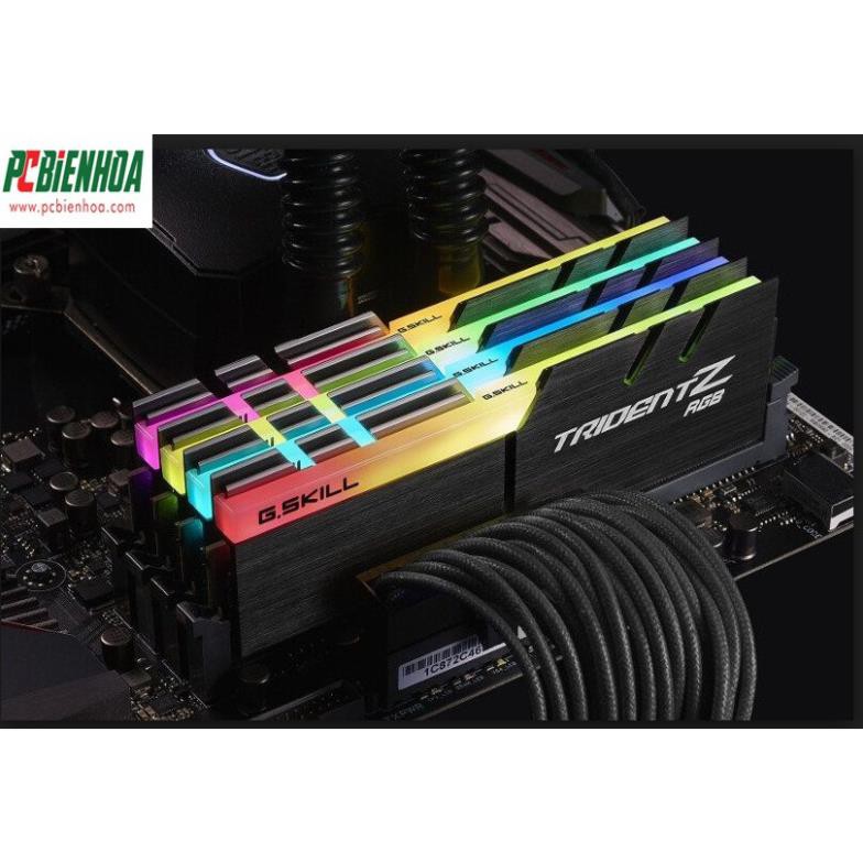 Bộ nhớ DDR4 G.Skill 16GB (3000) F4-3000C16D-16GTZR (2x8GB) mới TẶNG BÀN DI CHUỘT GAMING