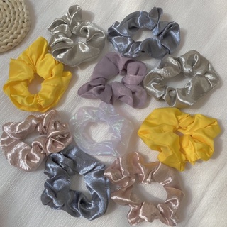 Cột tóc vải Scrunchies bong bóng Vintage ,Hàn Quốc |Doris.store21|