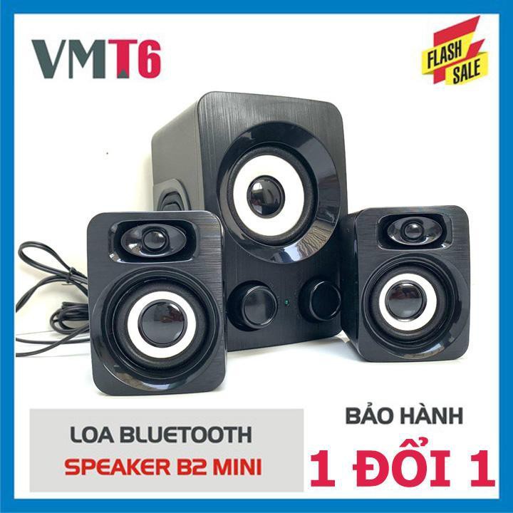 Loa Vi Tính Âm Thanh To Rõ, Để Bàn Cực Sang loa 3 loa q7 - TREBLE 2.1 Đời Mới