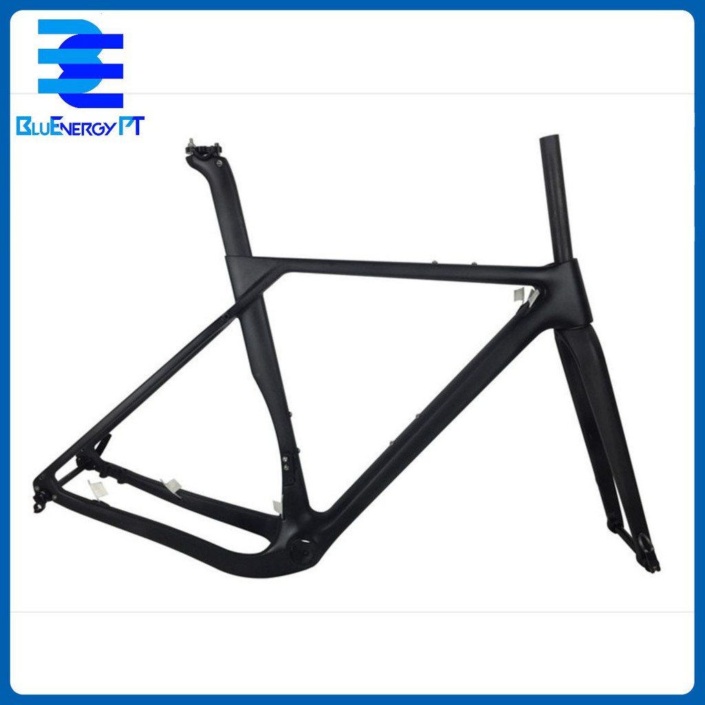 khung xe đạp cuộc carbon T1000 có hỗ trợ thắng đĩa SPCYCLE