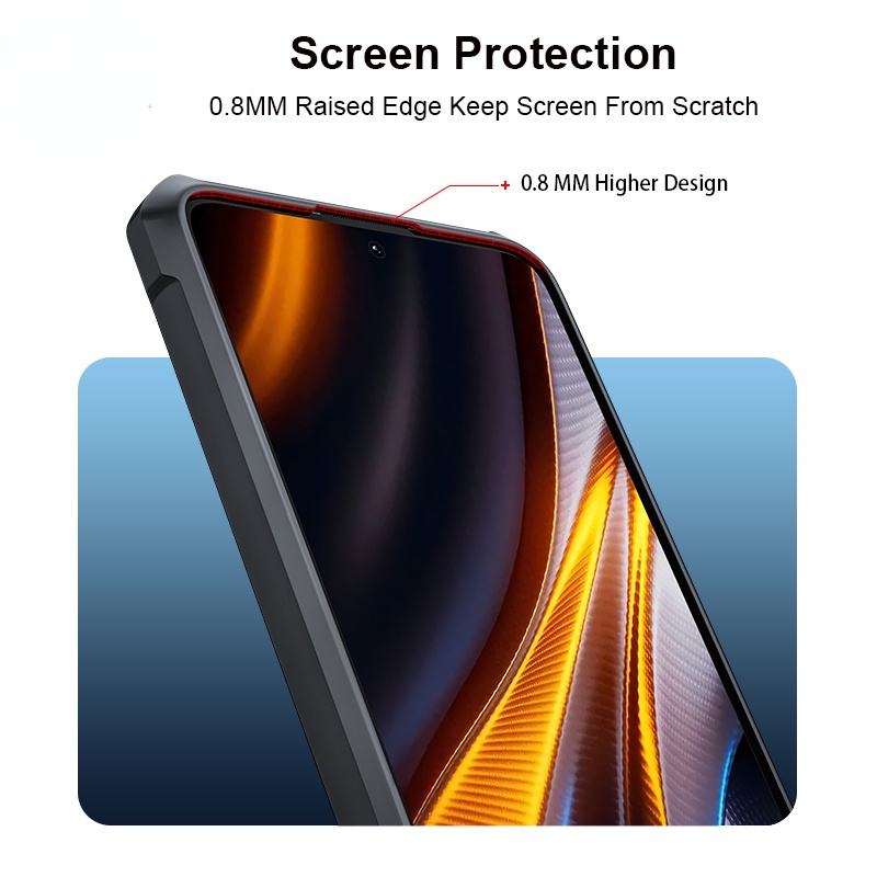 Ốp Điện Thoại Trong Suốt Chống Sốc Cho Xiaomi Poco F4 F3 X3 M3 Pro Redmi Note 11E 5G 11 11S 10 10S 10C Redmi10