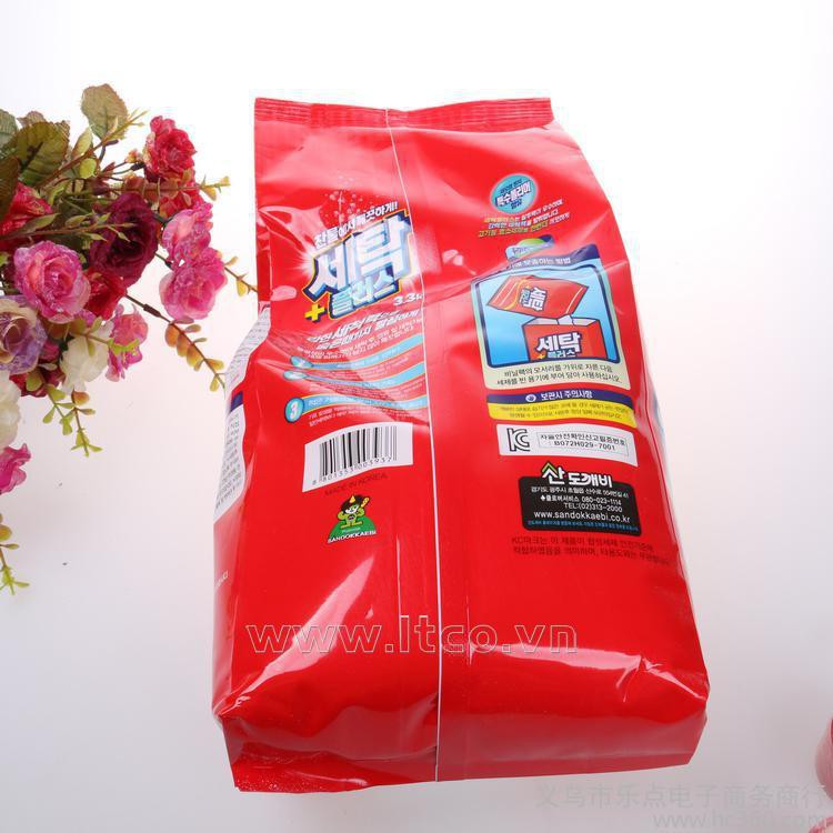 [Chỉ dùng cho máy giặt cửa trên] Bột giặt Sandokkaebi 800g (Nhập khẩu Hàn Quốc phân phối bởi Hando)