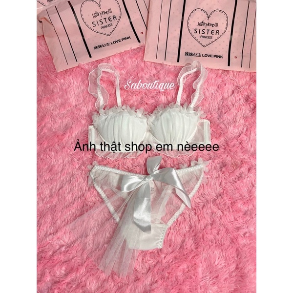 Bộ đồ lót ren hoa cao cấp