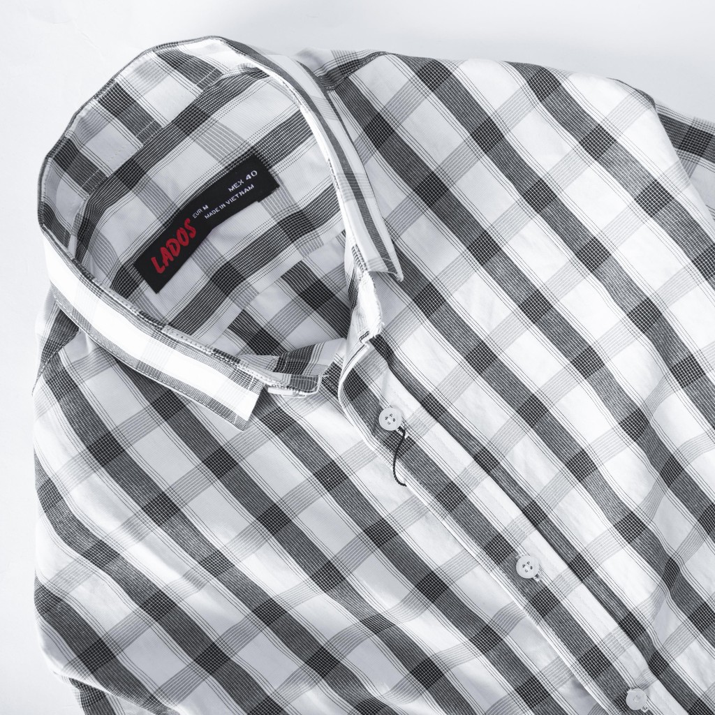 [Mã FAMALLT5 giảm 15% đơn 150K] Áo sơ mi nam caro lớn tay dài LADOS - 8034 | BigBuy360 - bigbuy360.vn