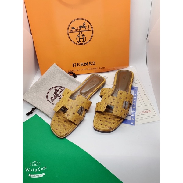 Dép lê Hm da mịn chấm fullbox