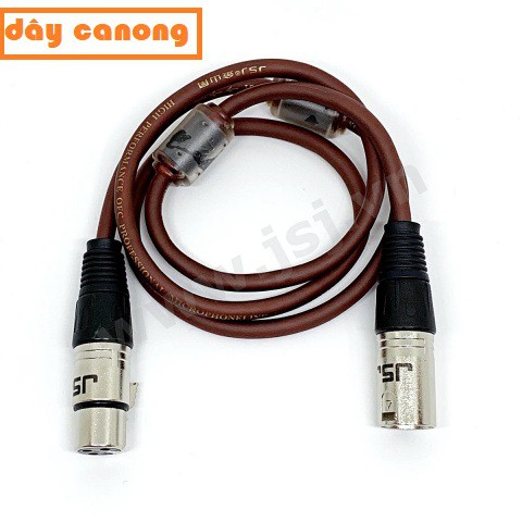 Dây Canon Đực-Cái Chống Nhiễu loại đẹp - Dây canong dài 1m