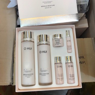Ohui Bộ Ohui Miracle Moisture Special nước hoa hồng, sữa dưỡng ẩm