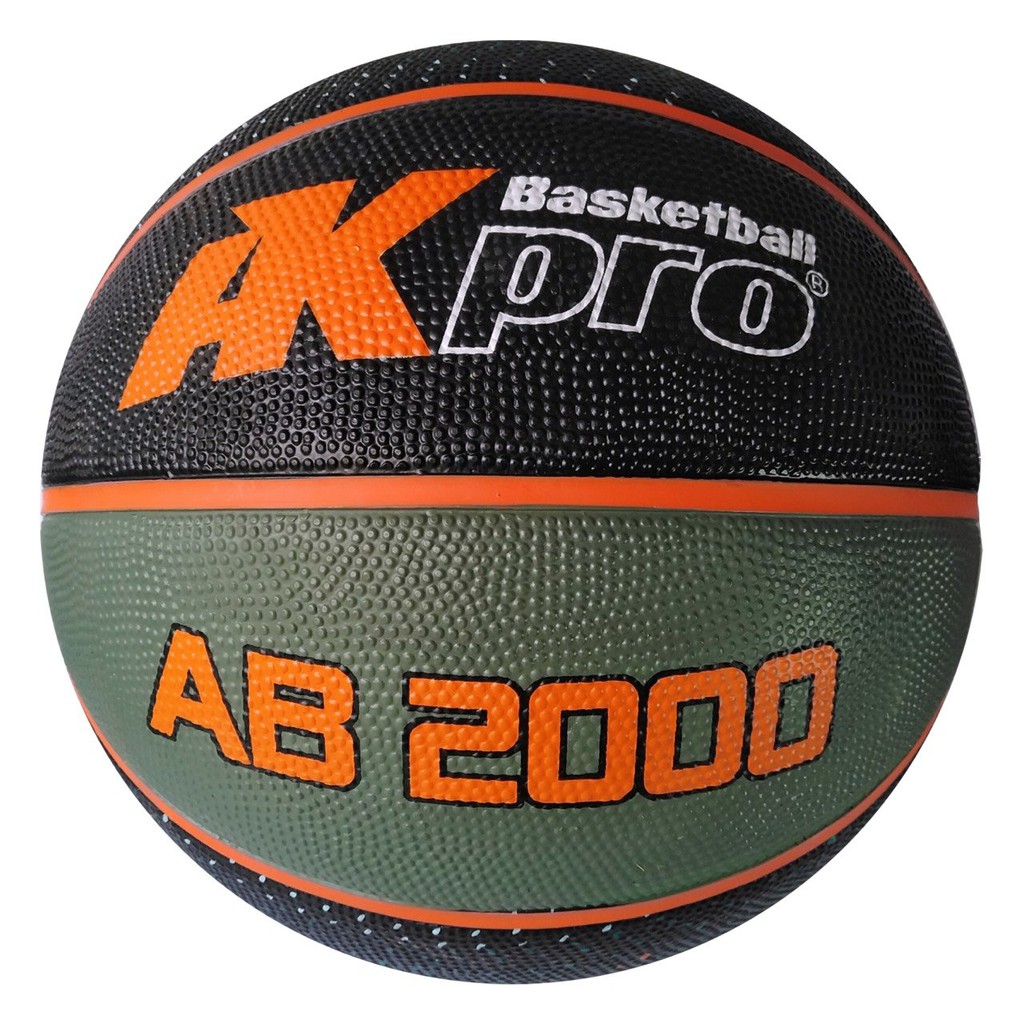 Bóng rổ cao su AKpro AB2000 (size 5,6,7)