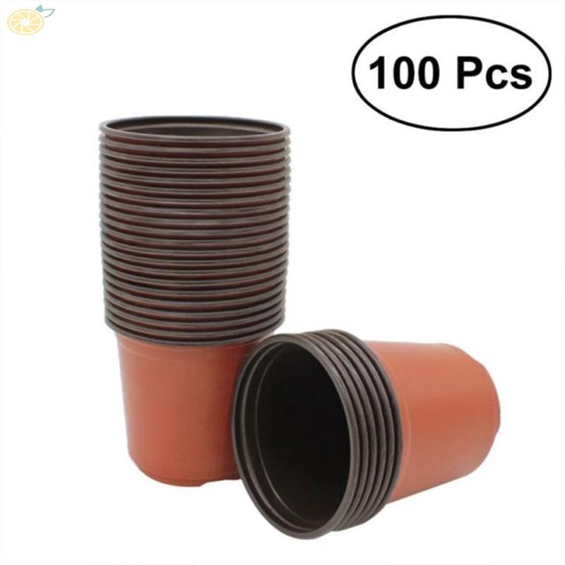 Set 100 chậu cây để làm vườn chuyên dụng 9*6*8cm