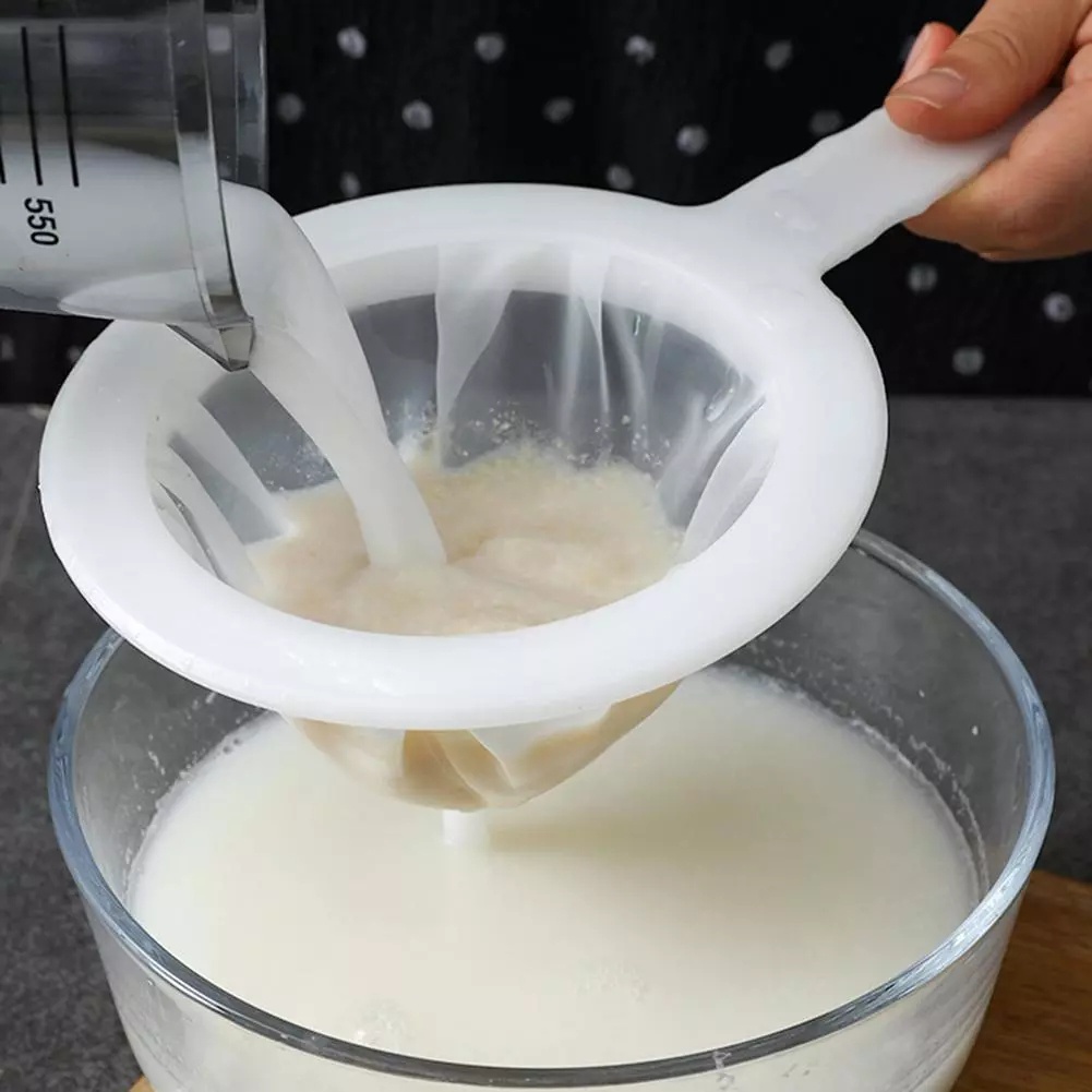 Túi Vải Lưới Lọc Trà Sữa Chua Cà Phê Tái Sử Dụng Được 4 Kích Cỡ