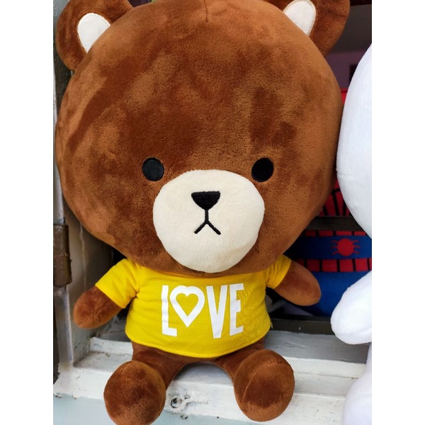 Cặp gấu bông gấu Brown + thỏ Cony size trung