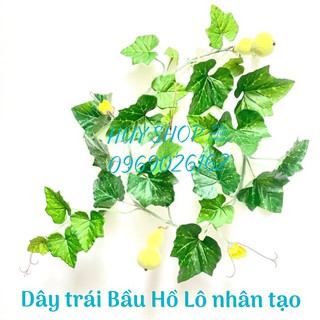 DÂY TRÁI NHÂN TẠO - DÂY TRÁI BẦU HỒ LÔ TRANG TRÍ NHÀ CỬA