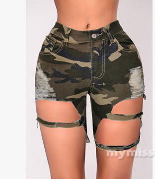 Quần Short Jean Rách Thời Trang Nữ