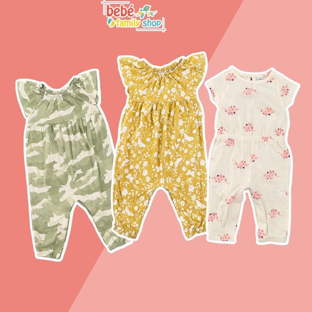 Bộ đồ liền thân cho bé gái tay cánh tiên, sát nách Oldnavy xuất dư/ Jumpsuit bé gái Oldnavy - DGO - bebefamilyshop