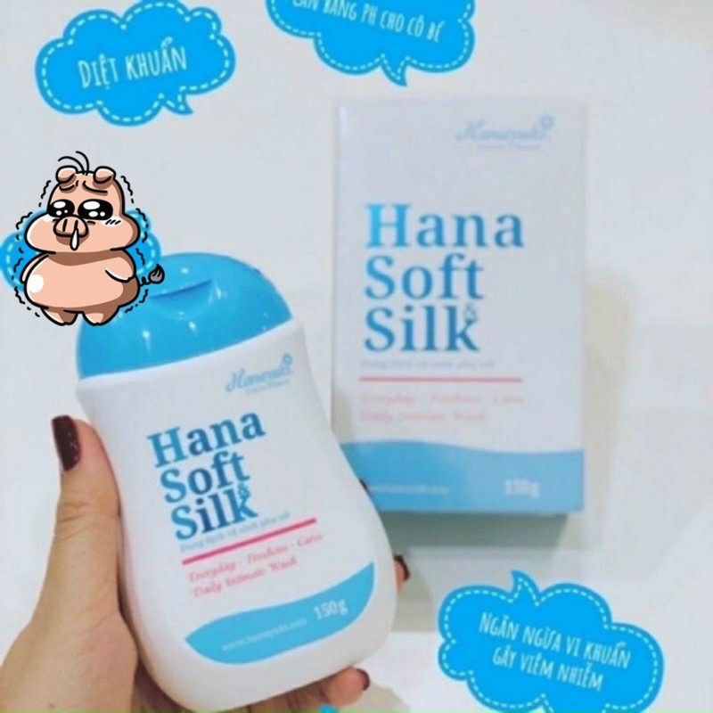 Dung dịch vệ sinh Hana Soft Silk