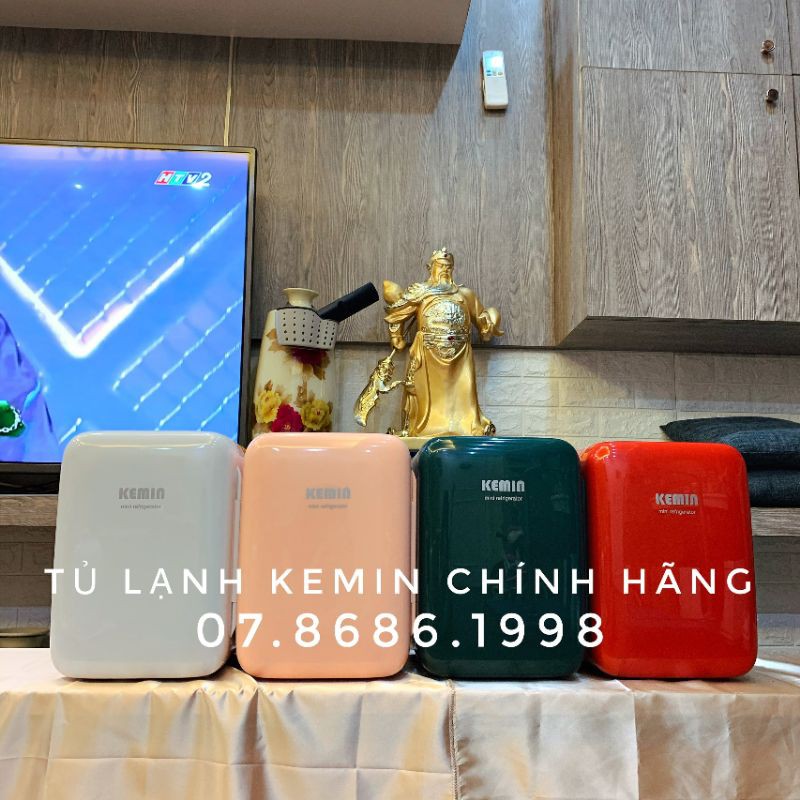 Tủ lạnh mini kemin 10L  bảo hành chính hãng