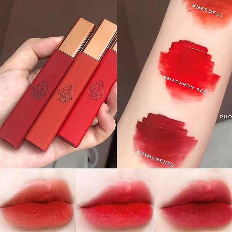 🌿𝙃𝙖̀𝙣𝙜 𝘼𝙪𝙩𝙝🌿 Son Kem Lì 3CE Cloud Lip Tint Hàn Quốc Chính Hãng - da.d.store