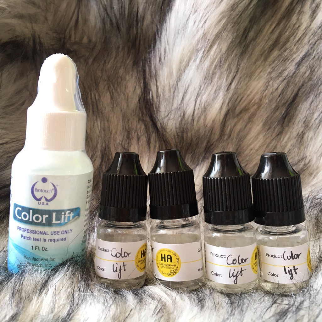 Chai Color Lift 5ml Xoá Hút Mực Xăm Chuyên Dụng