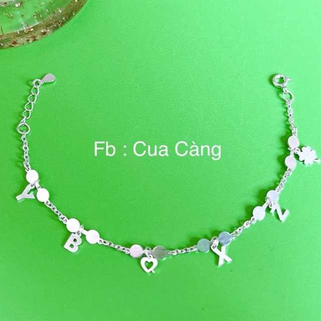 Lắc tay Bạc cao cấp YB💚XZ siêu mê_SHOP CAM KẾT BẠC chuẩn 100%