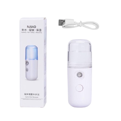 Máy Xịt Khoáng Phun Sương Nano Mini Cầm Tay Tiện Dụng-Cấp Ẩm Chống Lão Hóa Da Và Cấp Nước Cấp Tốc [Nắp Vặn]