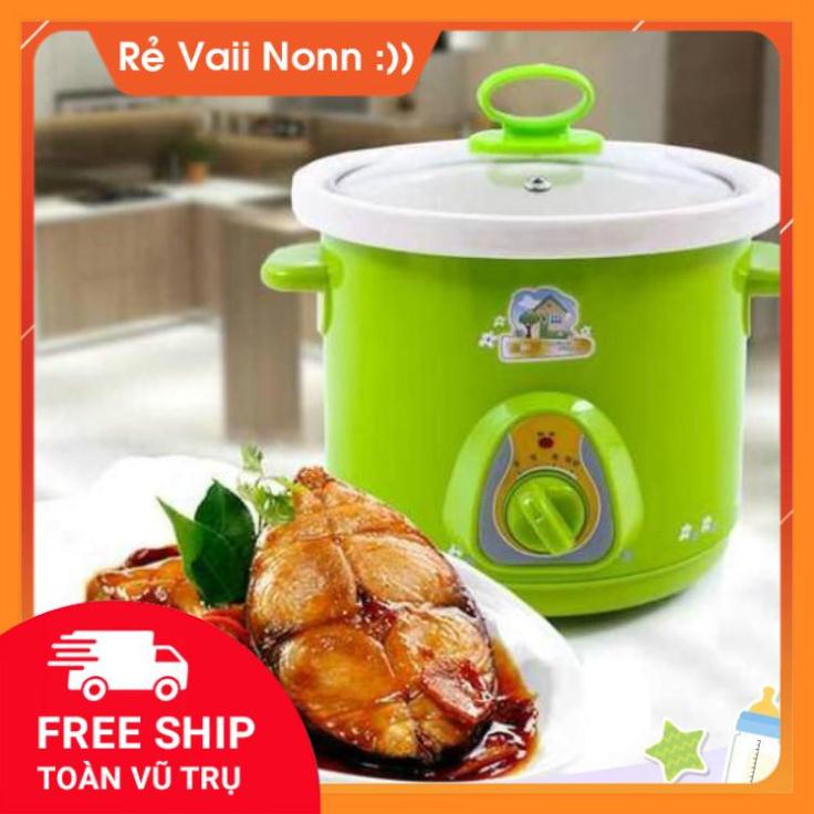 Nồi kho cá, hầm cháo chậm loại 1.5 lít và 2.5 lít hàng nhập khẩu cao cấp GDMN