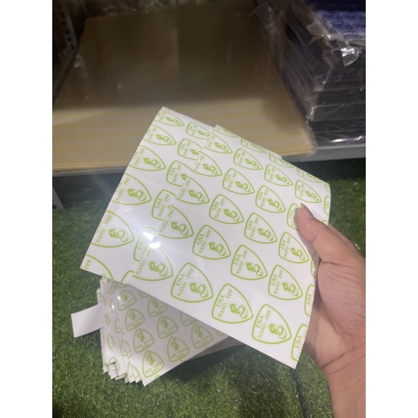 Combo set  50tấm ppf usa xanh lá trong suốt 6 lớp size 12x18cm lkt