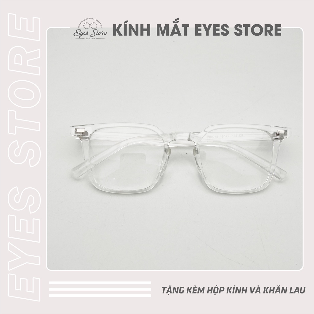 Gọng Kính Cận Nam Nữ EYESSTORE 280278 - Nhựa Lõi Thép