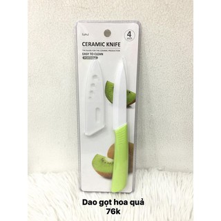 DAO GỌT HOA QUẢ BẰNG SỨ