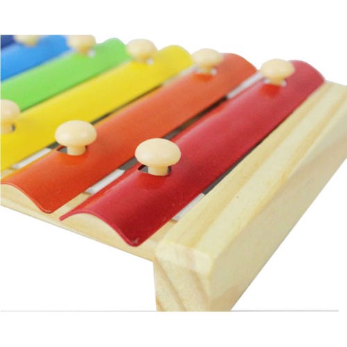 Đồ chơi nhạc cụ Xylophone bằng gỗ nhiều màu sắc