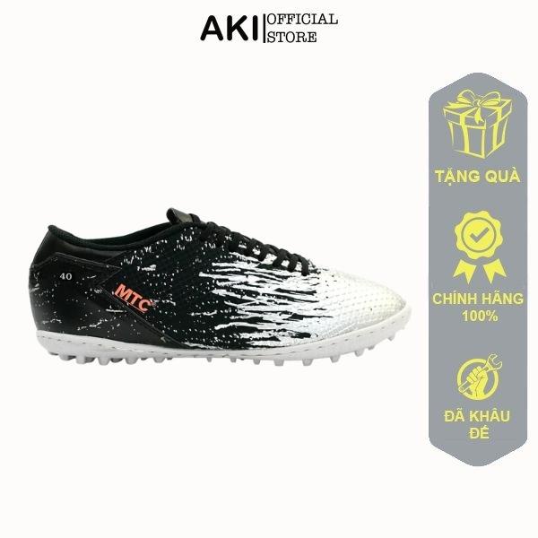 Giày đá bóng nam cỏ nhân tạo MTC Faster Xám thể thao thời trang chính hãng - MC004