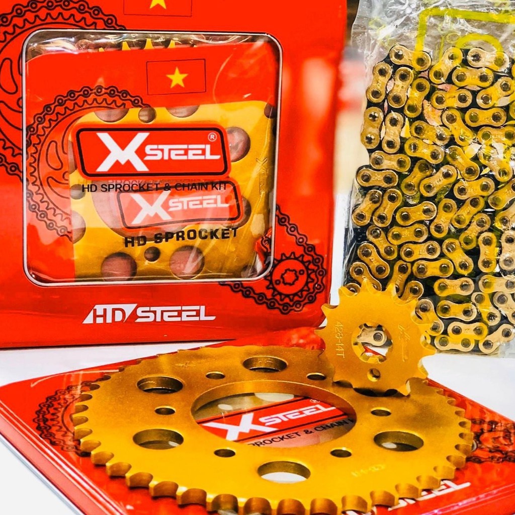 Nhông Sên Dĩa X Steel Chính Hãng X1r CHO CÁC DÒNG XE