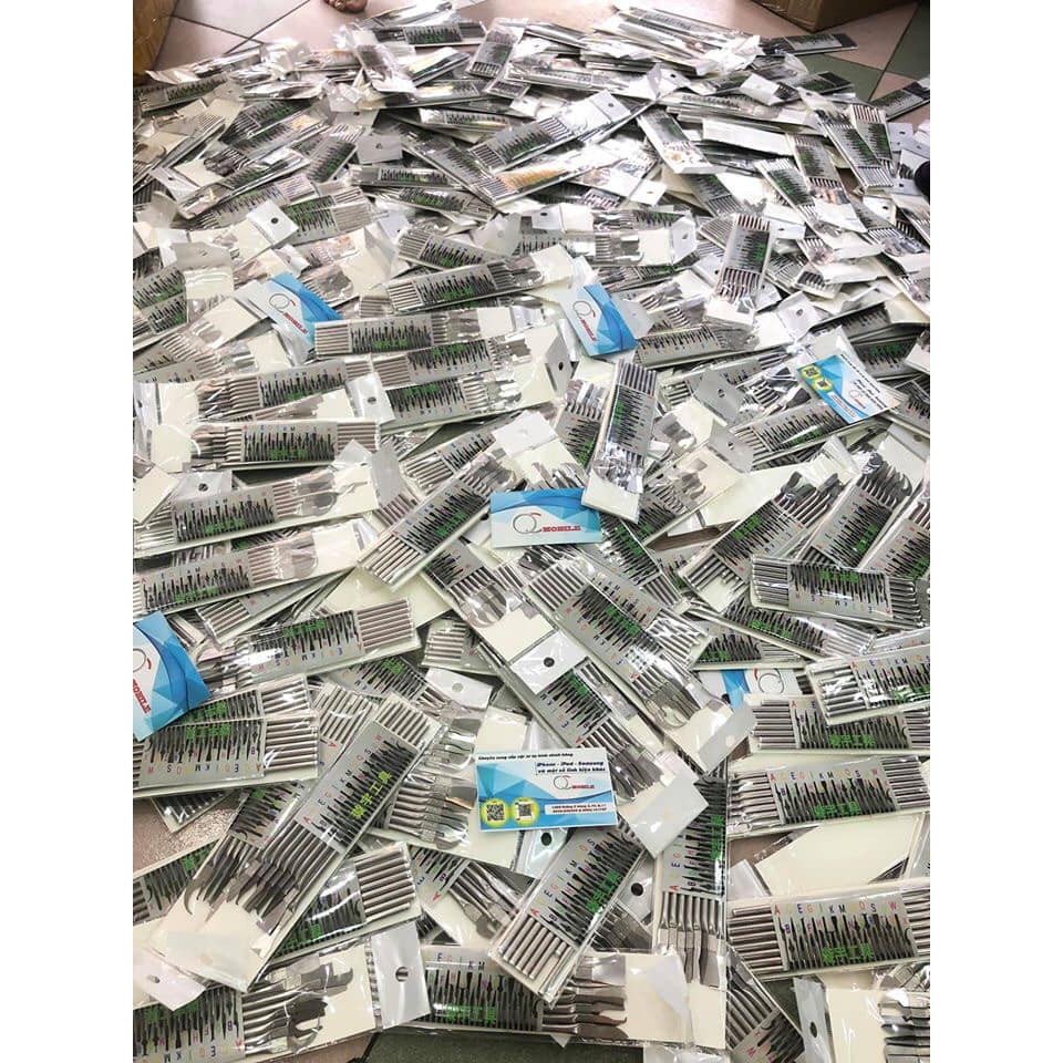 Bộ 8 cây dao rọc tem làm chân ic