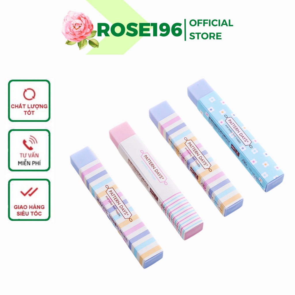 Tẩy bút chì thanh dọc phong cách Hàn Quốc 4B cao cấp ROSE196 (C31)