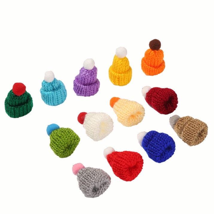 Nón len nhí trang trí noel giáng sinh trang trí cây thông