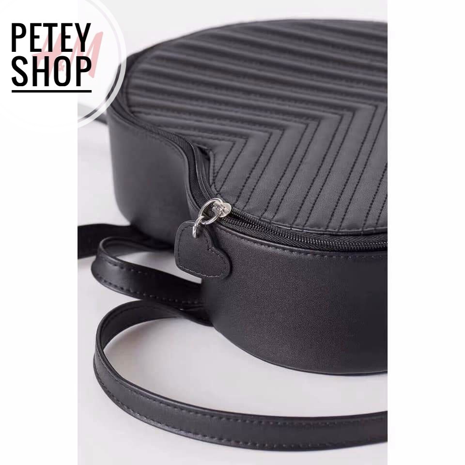 Balo trái tim chất liệu da Pu mềm size 20x22 , thời trang siêu hott  balo HM