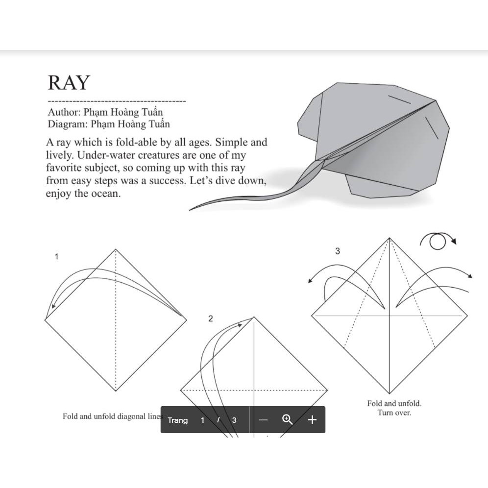 [E-book] Ray Diagram - Hướng dẫn xếp hình