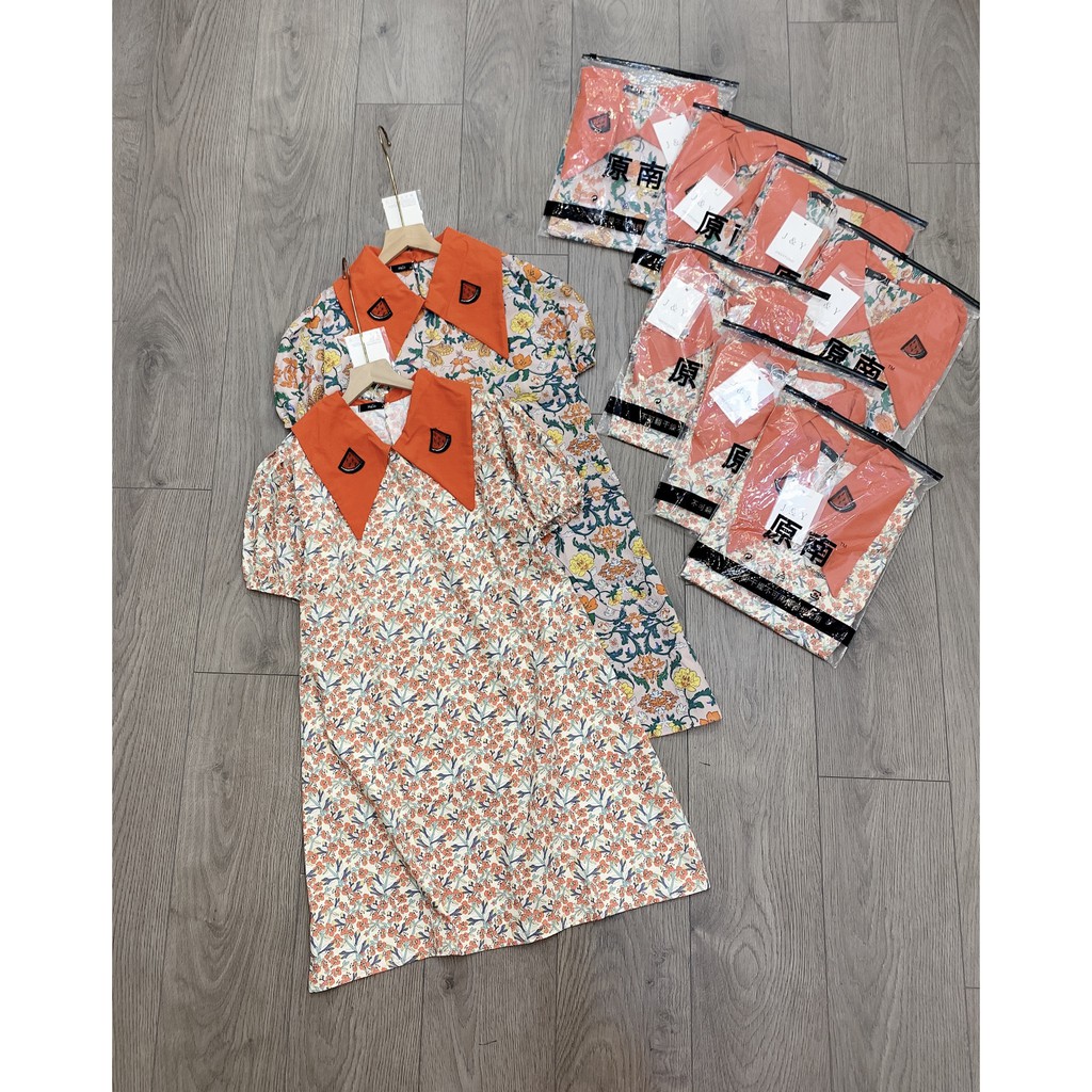 Đầm Hoa Nhí Phối Cổ Thêu Cực Hot | BigBuy360 - bigbuy360.vn