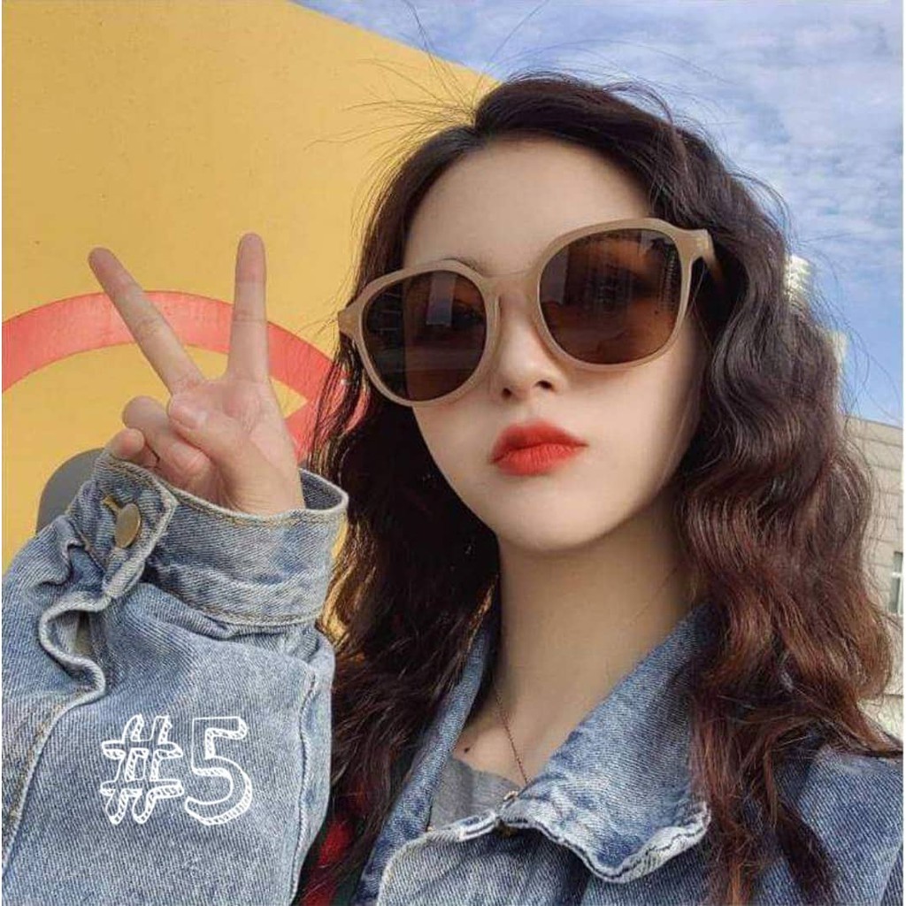 Kính nữ râm phong cách ulzzang 208 các màu | BigBuy360 - bigbuy360.vn