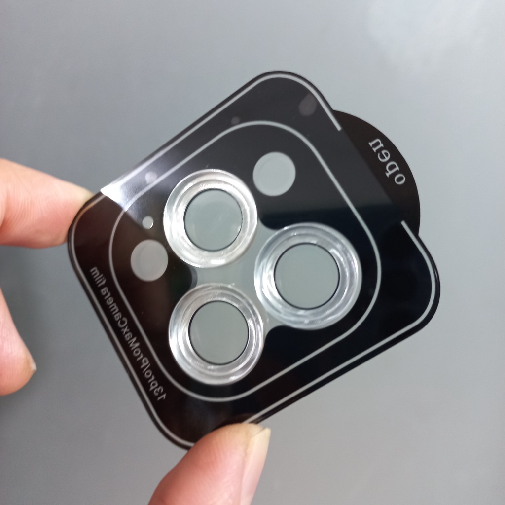 Cụm cường lực dán camera cho iP 13 Pro / 13 Pro Max URR 3D AR (Đủ các màu)