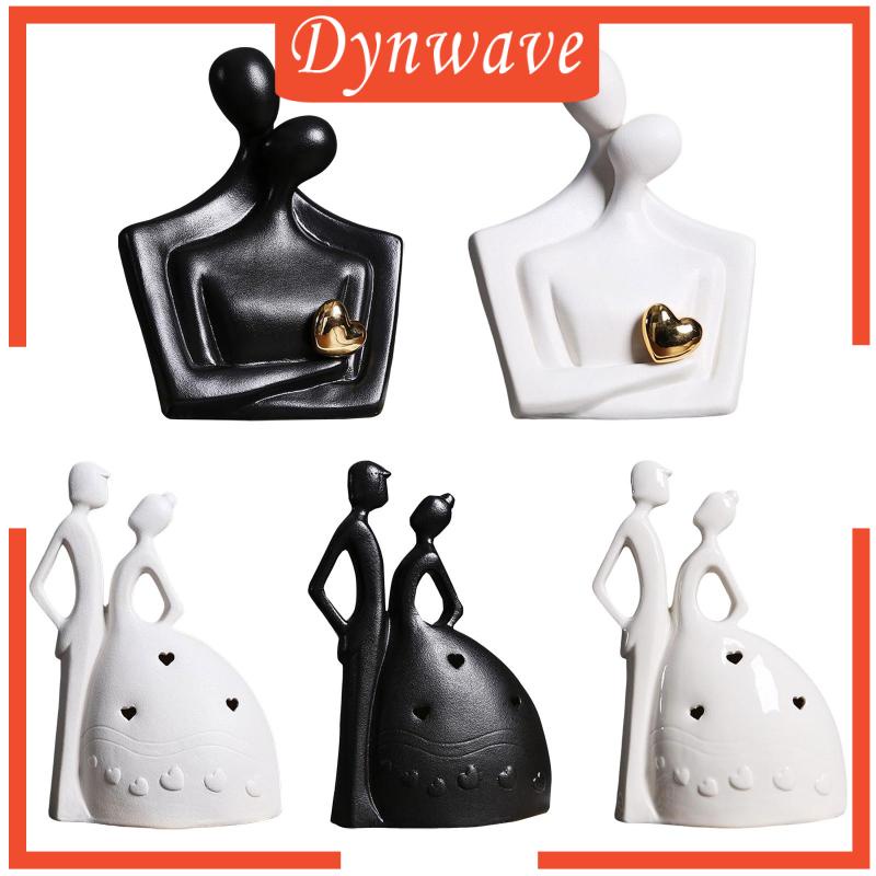 Tượng Tình Nhân Phong Cách Bắc Âu Sáng Tạo Để Bàn Trang Trí