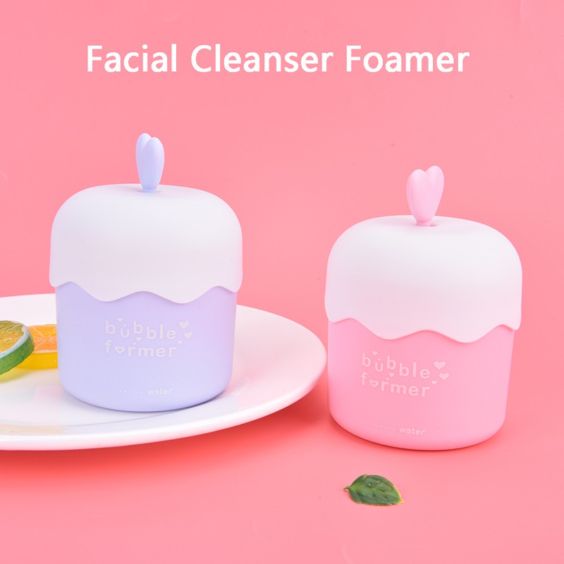 Cốc Tạo Bọt Sữa Rửa Mặt Cầm Tay Dễ Thương