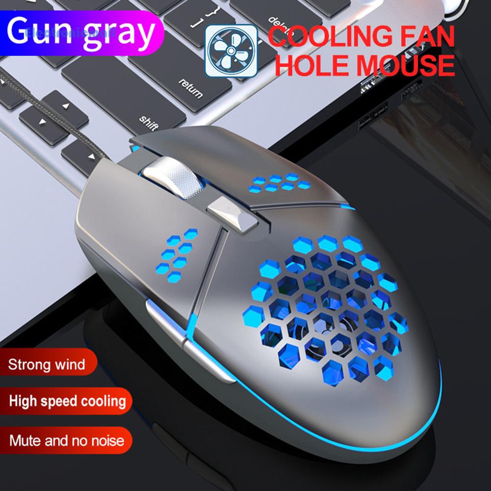 ZERODATE G25 6 Buttons 2000DPI Adjustable 7 Colors Backlight USB Wired Mouse꒪NICE