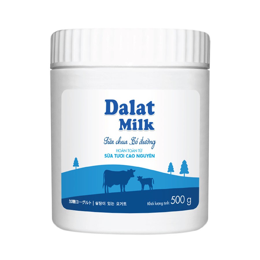 Sữa chua ăn Dalatmilk 500g SA500