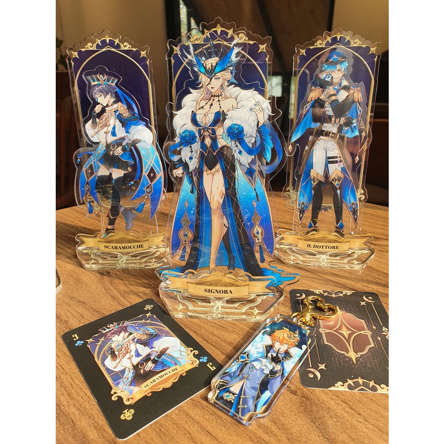 Genshin Impact - Standee 3 lớp nhân vật The Sovereign